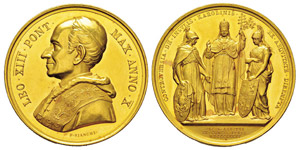 Vatican, Leone XIII 1878-1903 Médaille en ... 