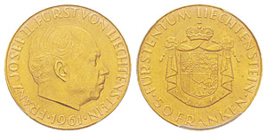 Liechtenstein, Franz Josef II 1938-1990 50 ... 