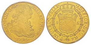 Mexico, Carlos IV 1788-1808 8 Escudos, 1795 ... 