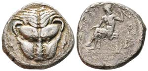 Calabre, Rhégium, Bruttium, 435-425 avant ... 