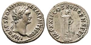 Domitianus 81-96 Denarius, Rome, 95, AG 3.47 ... 