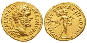 Septimius Sévère 193-211 Aureus, Rome, ... 