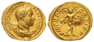 Severus Alexander 222-235 Aureus, Rome, 226, ... 