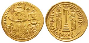 Constans II 641-668 Solidus, Syracuse, ... 