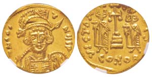 Constantin IV 668-685 Solidus, ... 