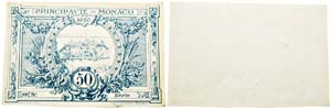 Monaco, Albert Ier 1889-1922 Billet de 50 ... 