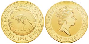 Australie, Elizabeth II 1952- 2500 Dollars ... 