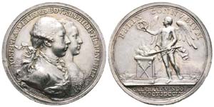 Autriche, Josef II  1765-1790 Médaille pour ... 