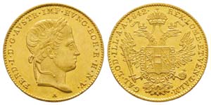 Autriche, Ferdinand I 1835-1848 Ducat, 1842 ... 
