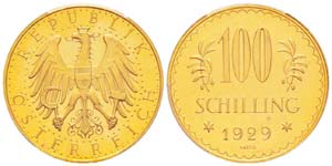 Autriche, République 1918- 100 Schilling, ... 