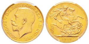 Canada, George V 1910-1936 Sovereign, 1913 ... 