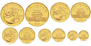 Chine, République 100/50/25/10/5 Yuan, ... 