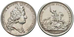 France, Louis XIV 1643-1715 Médaille, ... 