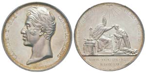 France, Charles X 1824-1830       Médaille, ... 