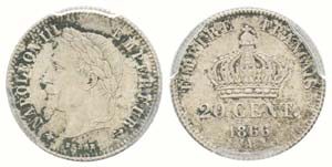 France, Second Empire 1852-1870  20 ... 
