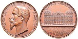 France, Second Empire 1852-1870  Médaille, ... 