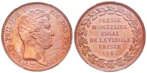 Louis Philippe I, Essai de 5 Francs par ... 