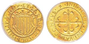 Cagliari, Filippo V 1700-1719 Scudo d’oro, ... 