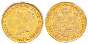 Italy, Maria Luigia 1815-1847      20 Lire, ... 