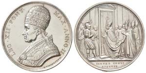 Leo XII 1823-1829 Médaille, 1825, par ... 