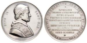 Pius IX 1846-1878    Médaille ... 