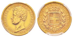 Carlo Alberto 1831-1849 10 lire, Genova, ... 