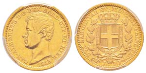 Carlo Alberto 1831-1849 10 lire, Torino, ... 