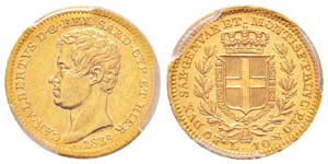 Carlo Alberto 1831-1849 10 lire, Torino, ... 