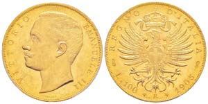 Vittorio Emanuele III 1900-1943 100 lire, ... 