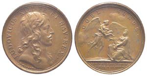 Médaille Bronze Louis XIII, 5 septembre ... 
