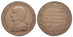 France, Médaille, Buonaparte Général, ... 