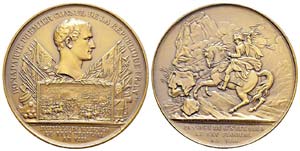 France, Médaille, AN VIII (1800), 94.13 gr, ... 