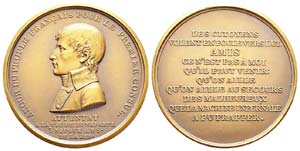France, Médaille, AN 9 (1800-01), 56.27 gr, ... 