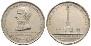 France, Consulat, 1802,  Médaille en ... 