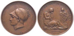 France, Médaille, 1805, prise de Vienne, ... 