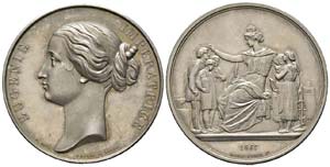 France, Médaille, Second Empire, Société ... 