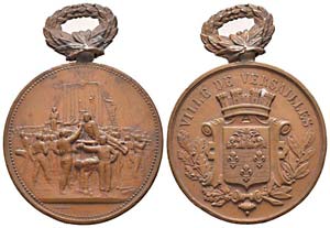 France, Médaille, ND, 23.48 gr, Bronze ... 