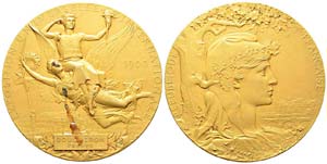 France, Médaille, Exposition universelle ... 
