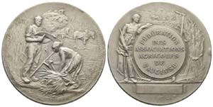 France, Médaille en argent, AG 41.42  g.  ... 