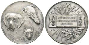 France, Médaille, Société Canine, 51.7 g. ... 