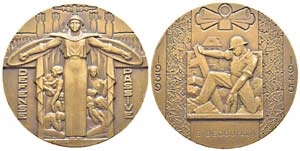 France, Médaille en bronze, DEFENSE PASSIVE ... 