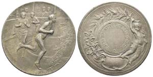 France, Médaille en bronze argenté, Union ... 