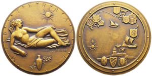 France, 1947, Médaille en bronze, La ... 