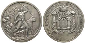 Monaco, ND, Rainier III, Médaille en bronze ... 