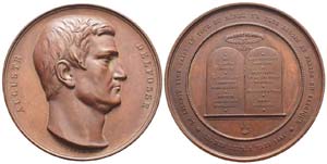 Belgique, 1801-1858, Médaille en bronze, ... 