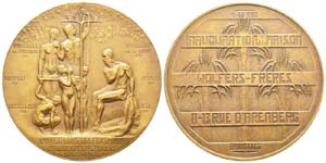Belgique, Médaille en bronze, 1912, ... 