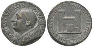 Vatican, Paulus II 1464-1471, Médaille, ... 