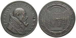 Vatican, Urbanus VIII  1623-1647, Médaille, ... 