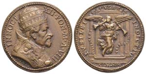 Vatican, Innocent XII 1691-1700, Médaille, ... 