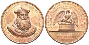 Vatican, Médaille au nom de Merc. Arborio, ... 